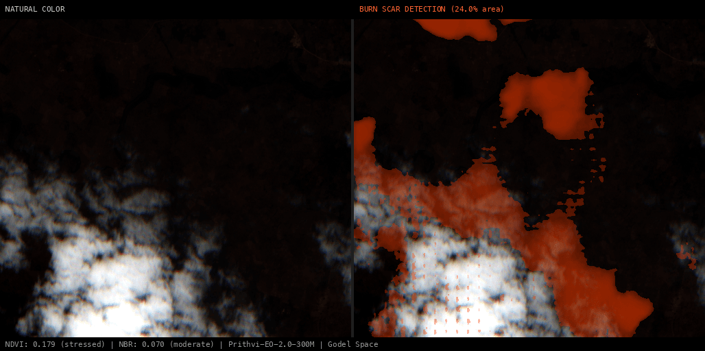 ML analysis for Green forest fire notification in Angola