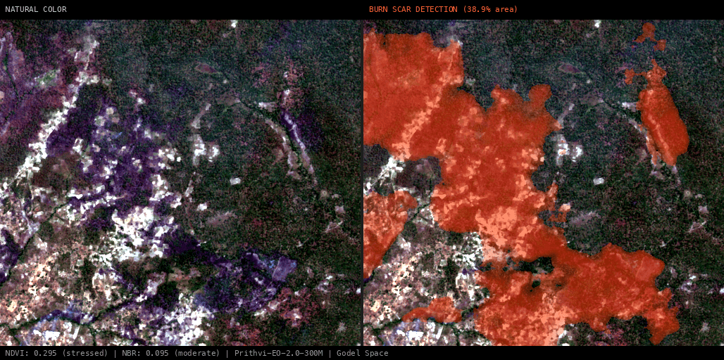 ML analysis for Green forest fire notification in Mozambique