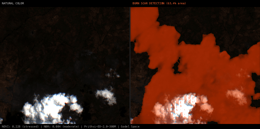 ML analysis for Green forest fire notification in Mozambique